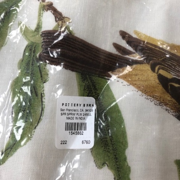 2 Pottery Barn Pillow Covers - Spring Sparrow - Picture 3 of 5